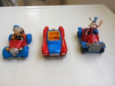 3 AUTO DISNEY POLITOYS  PAPERINO PIPPO TOPOLINO