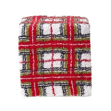 Pouf cubo in cotone trapuntato