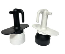 CAFFETTIERA IRMEL MAGGIOLINA COFFEE MAKER POT CAFETERA KAFFEEMASCHINE BIANCONERO