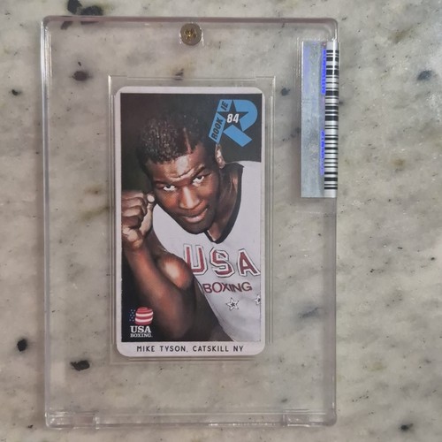 Carta mike tyson rookie 1984 - carta,