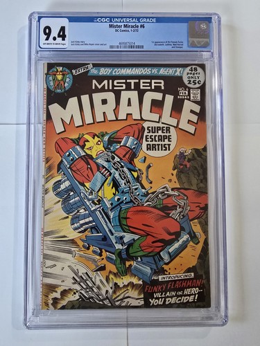 Mister miracle cgc 9 4 - mister,
