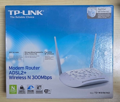 Link w8961nd modem - tp-link, td-w8961nd
