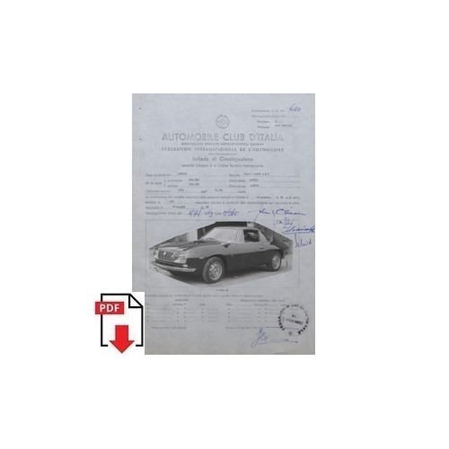 1969 lancia fulvia sport - fulvia, 1.3