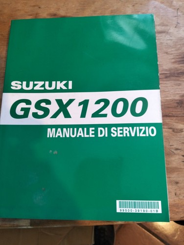 Manuale officina suzuki gsx - suzuki,
