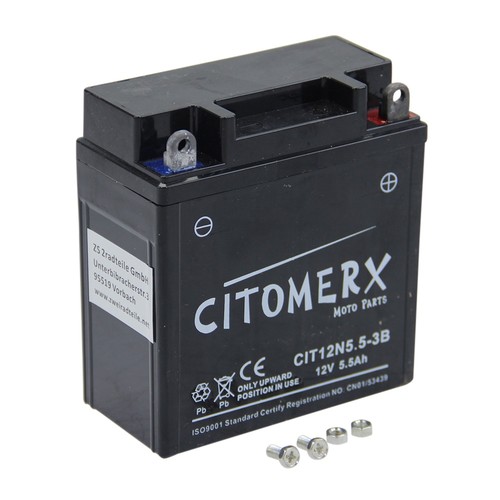 Batteria gel 12n5 - 12n5.5-3b,, 12v