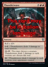 MTG 2x THUNDERWAVE EXC - ONDA