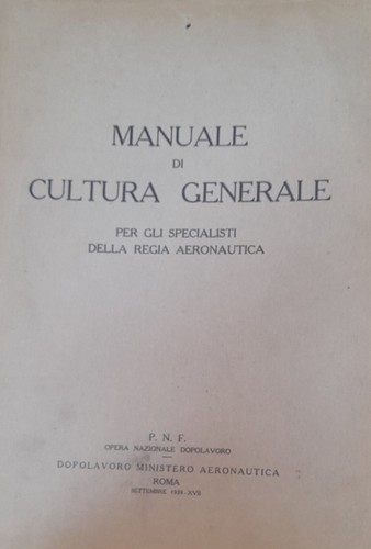 Manuale cultura generale - di,