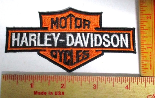 Harley bar shield patch - harley,