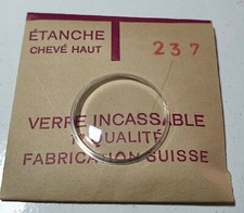 Verre de montre suisse bombé