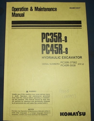 Komatsu manuale operatore - komatsu,