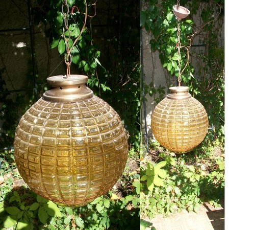 Lampadario lampione vintage - lampadario,