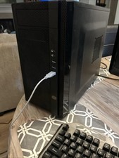 Desk Top PC,  Monitor, And RGB