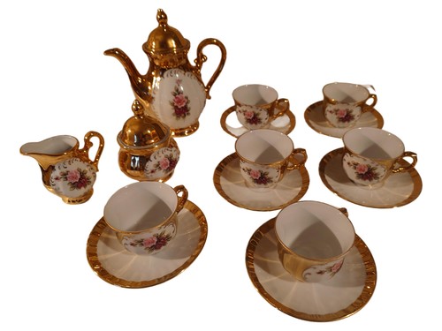 Servizio caffè porcellana - servizio,