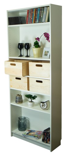 Set cassette legno - 3, in