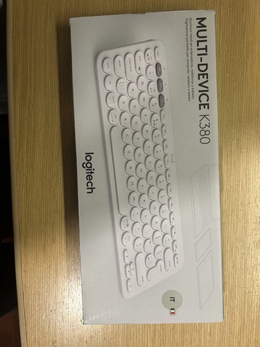 Logitech k380 bianco per mac - bianco,