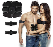 ELETTROSTIMOLATORE BEAUTY BODY FITNESS PORTATILE PER GAMBE ADDOMINALI BRACCIA 