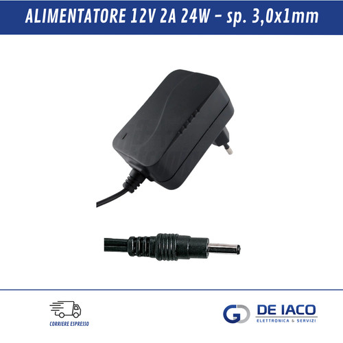 Alimentatore 12v 24w - alimentatore, 2a