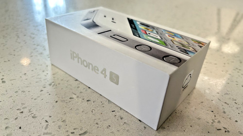 Apple iphone scatola bianca - iphone, 4s