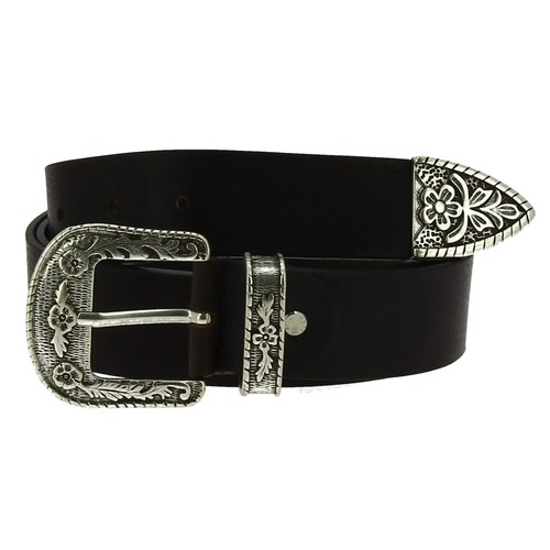 Uomo cintura western - , pelle