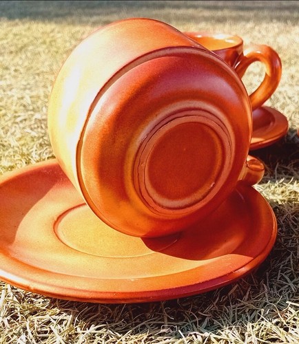 Set tazze in terracotta - da,