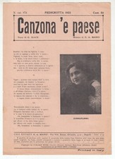 Spartito canzona paese e a - spartito,
