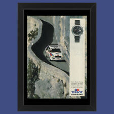 Anni ' 80  * Pubblicità Originale "Tissot, Lancia Delta S4 Martini Racing" Corni