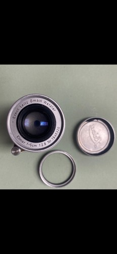 Leitz leica elmar 50mm 8 - leitz,
