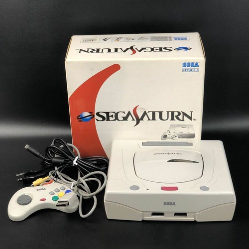 Console sega saturn bianca - console,