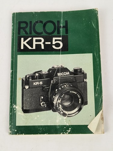 Ricoh fotocamera manuale - ricoh, kr-5