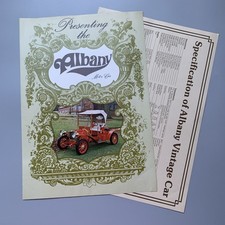 Albany Motor Car Brochure