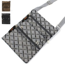 Borsello uomo tracolla sottile leggero con tasche piccolo da passeggio comodo