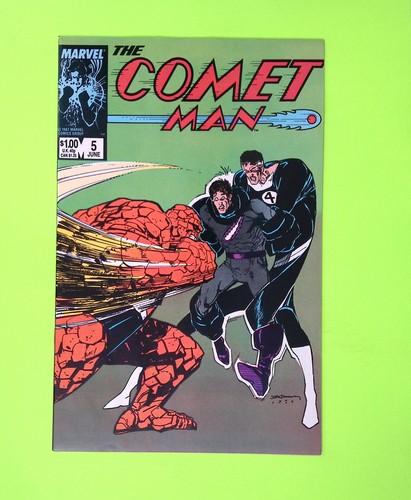 Comet man 1987 marvel - #5,