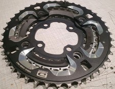 Set tripla corona Shimano Deore XT M770 10s 42/32/24 ottime condizioni