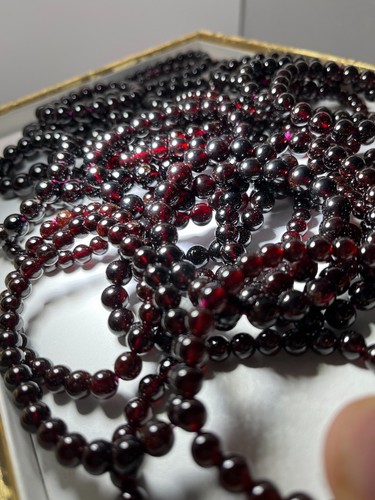Granato rosso bracciale - rosso,