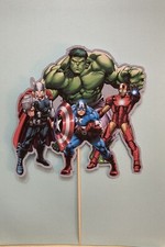 Cake topper marvel - cake,