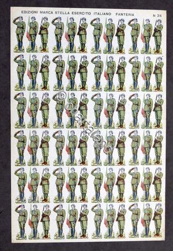 Soldatini carta marca - di,
