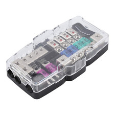 Portafusibili E Fusibili 100Amp, Blocchetti Di Distribuzione Porta Fusibili ANL 