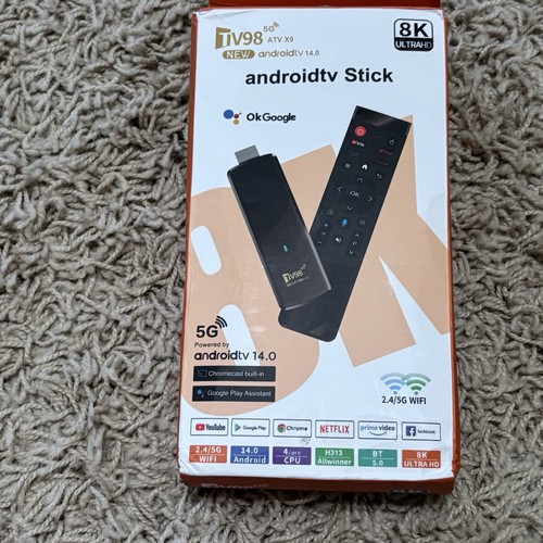 Tv98 android 14 0 - 5g, 8k