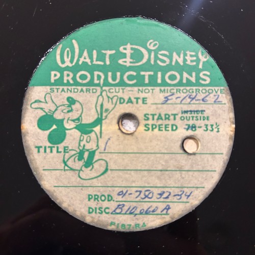 Walt disney productions 1962 - walt,