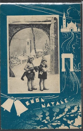 1937 rodi egeo cartolina buon - egeo,