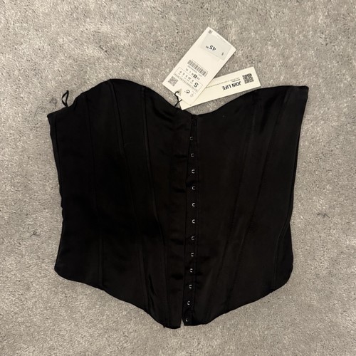 Zara corsetto nero senza - zara,