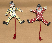 COPPIA BURATTINI IN LEGNO