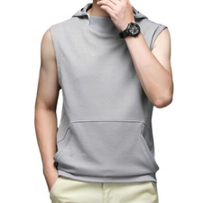 Mens hooded shirt - top, vest
