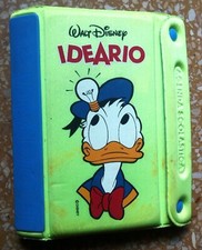 Ideario Walt Disney Agenda Scolastica anni 90 Topolino Paperino NO fascicoli