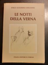 LE NOTTI DELLA VERNA Azione drammatica in 2 tempi Italo Alighiero Chiusano 1981