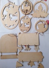 Sagome di legno Stamperia vari soggetti (fatine, orsetto, targhette)