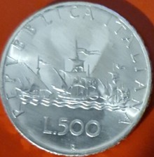 ITALIA MONETA DA 500 LIRE