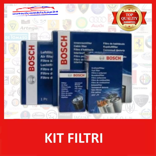Kit filtri tagliando bosch - kit,