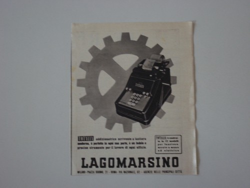 Advertising pubblicità 1941 - pubblicità,