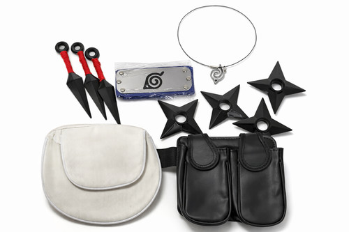 Naruto ninja cosplay set - naruto,